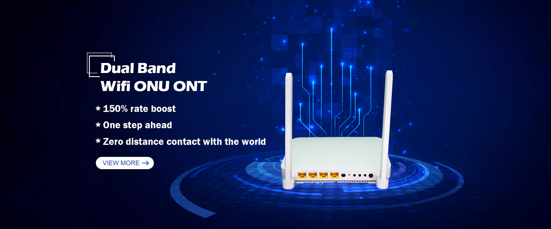 الصين مزدوج الفرقة wifi5 onu ont